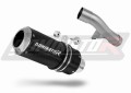 escape silenciador DOMINATOR GP negro compatible con la motocicleta Honda CBF 600 2004  2007