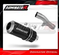 escape silenciador DOMINATOR GP negro compatible con la motocicleta Honda CBF 600 2004  2007 2