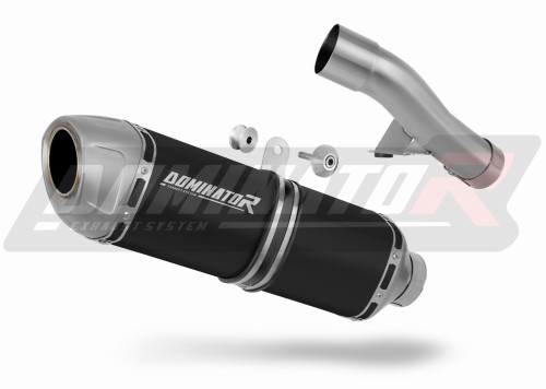 Honda CBF 600 2004 2007  motorcycle Exhaust Muffler Auspuff Sportauspuff Silencer Echappement Silencieux Scarico Scarichi Escape Wydech Tłumik S6 Black Dominator x