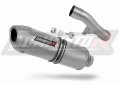 escape silenciador DOMINATOR S6 compatible con la motocicleta Honda CBF 600 2004  2007