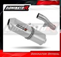 escape silenciador DOMINATOR OVR compatible con la motocicleta Honda CBF 600 2004  2007 2