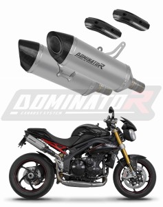 Triumph Speed Triple 1050 2011 - 2016 Silenciador Escape Titanio HP8 + dB killer
