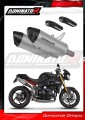 Triumph Speed Triple 1050 2011 2016 motorcycle Exhaust Muffler Auspuff Sportauspuff Silencer Echappement Silencieux Scarico Scarichi Escape Wydech Tłumik HP8 Dominator