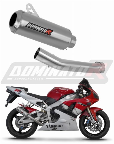 escape silenciador DOMINATOR GP compatible con la motocicleta Yamaha YZF R1 1000 RN01 1998  1999
