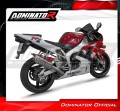 exhaust muffler DOMINATOR S6 Shorty fits to Yamaha YZF R1 1000 RN01 1998  1999 4