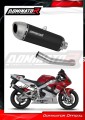 escape silenciador DOMINATOR S6 negro compatible con la motocicleta Yamaha YZF R1 1000 RN04 2000  2001 2