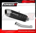 escape silenciador DOMINATOR S6 negro compatible con la motocicleta Yamaha YZF R1 1000 RN04 2000  2001 3