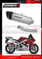 exhaust muffler DOMINATOR titanium HP6 fits the motorcycle Yamaha YZF R1 1000 RN04 2000   2001 2