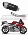 escape silenciador DOMINATOR S6 Shorty negro compatible con la motocicleta Yamaha YZF R1 1000 RN04 2000  2001