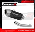 escape silenciador DOMINATOR S6 Shorty negro compatible con la motocicleta Yamaha YZF R1 1000 RN04 2000  2001 3