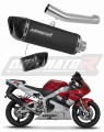 escape silenciador DOMINATOR homologado HP6 negro compatible con la motocicleta Yamaha YZF R1 1000 RN04 2000  2001