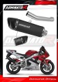 escape silenciador DOMINATOR homologado HP6 negro compatible con la motocicleta Yamaha YZF R1 1000 RN01 1998  1999 2