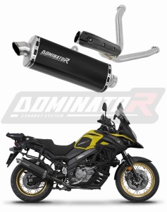 Suzuki DL 650 V-Strom 2017 - 2025 Silenciador Escape P7 NEGRO + dB killer