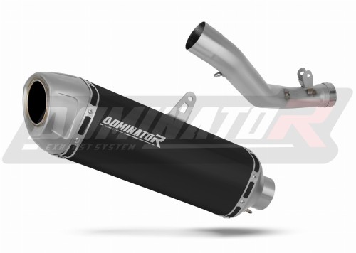 Suzuki GSXR 1000 K9 L0 L1 2009 - 2011 Right Side wydech tłumik S6 BLACK + dB killer