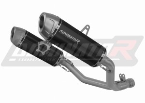 Suzuki GSXR 1000 K9 L0 L1 2009 - 2011  Silenciador Escape S6 NEGRO + dB killer