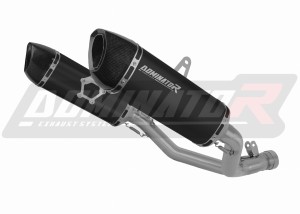 Suzuki GSXR 1000 K9 L0 L1 2009 - 2011  Silenciador Escape HP6 NEGRO + dB killer