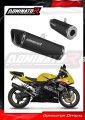 Suzuki GSXR 1000 K1 K4 2001 2004 Motorcycle Muffler Auspuff Sportauspuff Silencer Echappement Silencieux Scarico Scarichi Escape Wydech Tłumik HP6 BLACK Dominator Exhaust System