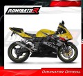 Suzuki GSXR 1000 K1 K4 2001 2004 Motorcycle Muffler Auspuff Sportauspuff Silencer Echappement Silencieux Scarico Scarichi Escape Wydech Tłumik GP Dominator Exhaust System 3