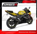 Suzuki GSXR 750 K1 K5 2001 2005 Motorcycle Muffler Auspuff Sportauspuff Silencer Echappement Silencieux Scarico Scarichi Escape Wydech Tłumik HP6 Black Dominator Exhaust System 2