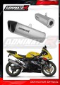 escape silenciador DOMINATOR titanio HP6 compatible con la motocicleta Suzuki GSXR 600 K1K5 2001  2005