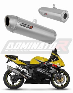 Suzuki GSXR 600 K1-K5 2001 - 2005 Silenciador Escape S6 + dB killer