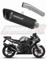 escape silenciador DOMINATOR HP6 negro compatible con la motocicleta Yamaha YZF R6 2003  2005