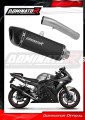 escape silenciador DOMINATOR HP6 negro compatible con la motocicleta Yamaha YZF R6 2003  2005 2