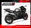 Yamaha YZF R6 2003 2005 Motorcycle Muffler Auspuff Sportauspuff Silencer Echappement Silencieux Scarico Scarichi Escape Wydech Tłumik S6 BLACK Dominator Exhaust System 2