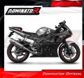 escape silenciador DOMINATOR S6 compatible con la motocicleta Yamaha YZF R6 2003  2005 4