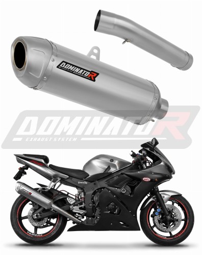 escape silenciador DOMINATOR S6 compatible con la motocicleta Yamaha YZF R6 2003  2005 6