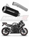 escape silenciador DOMINATOR GP negro compatible con la motocicleta Yamaha YZF R6 2003  2005