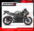 escape silenciador DOMINATOR GP negro compatible con la motocicleta Yamaha YZF R6 2003  2005 5