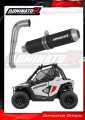 escape silenciador DOMINATOR MX negro compatible con la motocicleta Polaris RZR 200 2022  2025 2