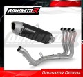 sistema de escape completo con silenciador DOMINATOR Full System S6 negro compatible con la motocicleta Honda CB 1000 Hornet / SP 2025  3