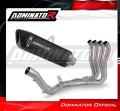 complete exhaust system with muffler DOMINATOR Full System HP6 BLACK fits the motorcycle Honda CB 1000 Hornet / SP 2025  3