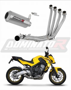 Honda CB 650 F 2014 - 2018 Sistema de escape Colector Silenciador GP + dB killer medium