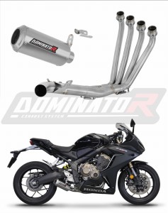 Honda CB 650 R 2019 - 2023 Sistema de escape Colector Silenciador GP + dB killer medium
