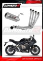 complete exhaust system with muffler DOMINATOR F