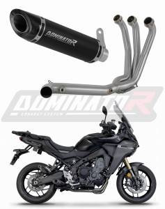 Yamaha Tracer 9 / GT 2025 - 2026 Sistema de escape Colector Silenciador HP8 NEGRO + dB killer
