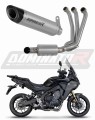 sistema de escape completo con silenciador DOMINATOR Full System titanio HP8 EX compatible con la motocicleta Yamaha Tracer 9 / GT 2025  2026