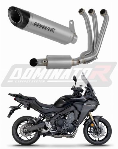 complete exhaust system with muffler DOMINATOR Full System titanium HP8 EX fits to Yamaha Tracer 9 / GT 2025  2026