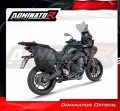sistema de escape completo con silenciador DOMINATOR Full System HP8 negro compatible con la motocicleta Yamaha Tracer 9 / GT 2025  2026 5