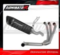 sistema de escape completo con silenciador DOMINATOR Full System HP6 negro compatible con la motocicleta Yamaha Tracer 9 / GT 2025  2026 3