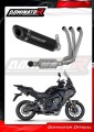 sistema de escape completo con silenciador DOMINATOR Full System HP8 negro EX compatible con la motocicleta Yamaha Tracer 9 / GT 2025  2026 2