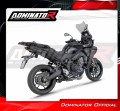 sistema de escape completo con silenciador DOMINATOR Full System HP8 negro EX compatible con la motocicleta Yamaha Tracer 9 / GT 2025  2026 4