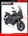 kompletny układ wydechowy z tłumikiem DOMINATOR Full System HP6 CZARNY EX pasujący do motocykla Yamaha Tracer 9 / GT 2025 - 2026 6