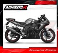 exhaust muffler DOMINATOR homologated road legal titanium HP6 fits the motorcycle Yamaha YZF R6 2003   2005 3
