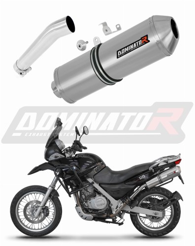 escape silenciador DOMINATOR OVR compatible con la motocicleta BMW F650GS 2004  2007