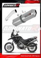 escape silenciador DOMINATOR OVR compatible con la motocicleta BMW F650GS 2004  2007 2