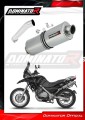 escape silenciador DOMINATOR oval compatible con la motocicleta BMW F650GS 2004  2007 2